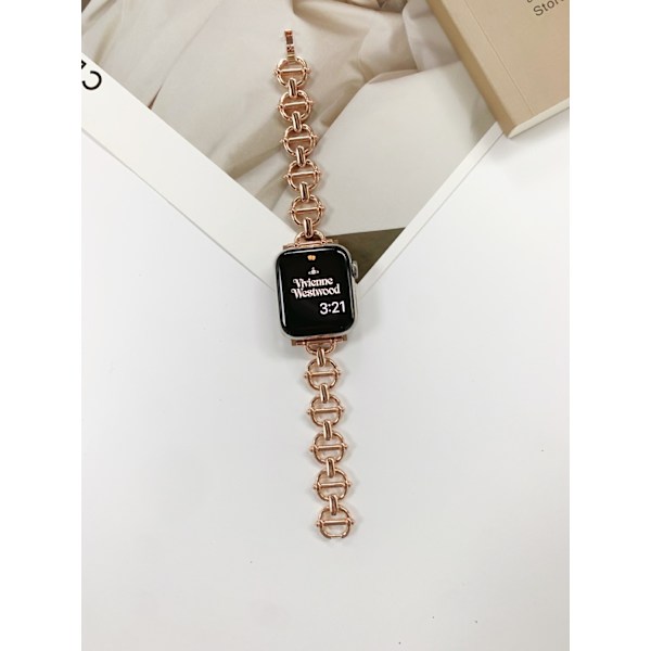 Klockarmband för Apple Watch iWatch 38/40/41mm Roséguld
