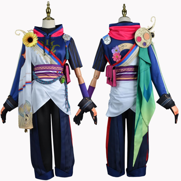 Anime Game Genshin Impact Tighnari Cosplay Kostym Peruk Kostym Sumeru Avidya skog Öron kvinnor Halloween Festkläder Karneval Cloth XL