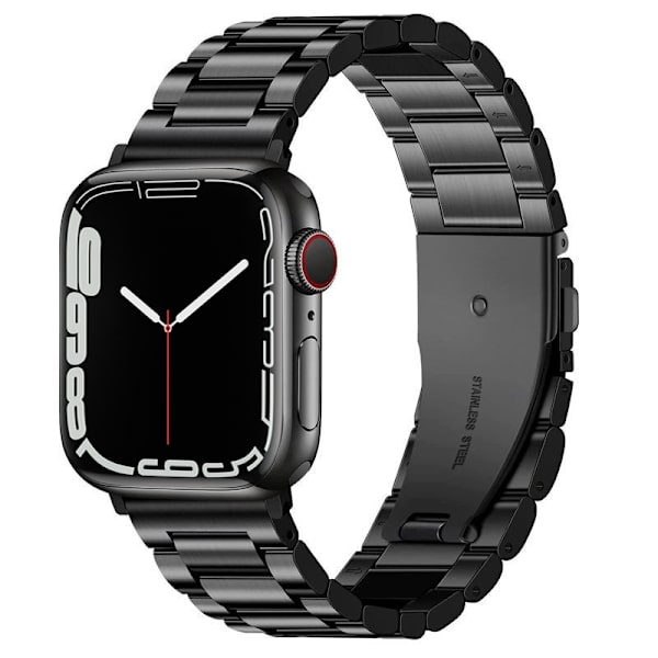 Klockarmband för Apple Watch iWatch för S10-42mm 38/40/41mm Svart