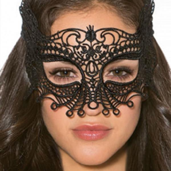 Comeondear 1-osainen Halloween Cosplay ja Juhla Pitsi Silmänaamio Seksikäs Nainen Leikattu Silmänaamio Naamiaisjuhliin Hieno Pukujuhla C80571