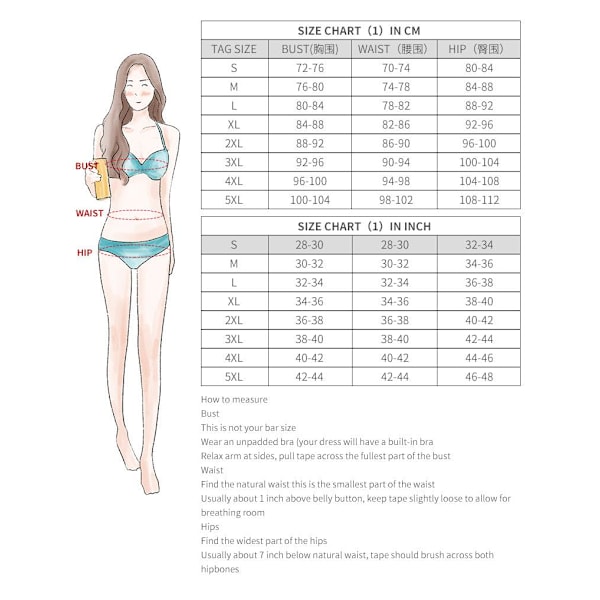 Pigebadedragt plus size delt printet bikini sexet rygløs plus size bikini badetøj As shown in the figure 4XL