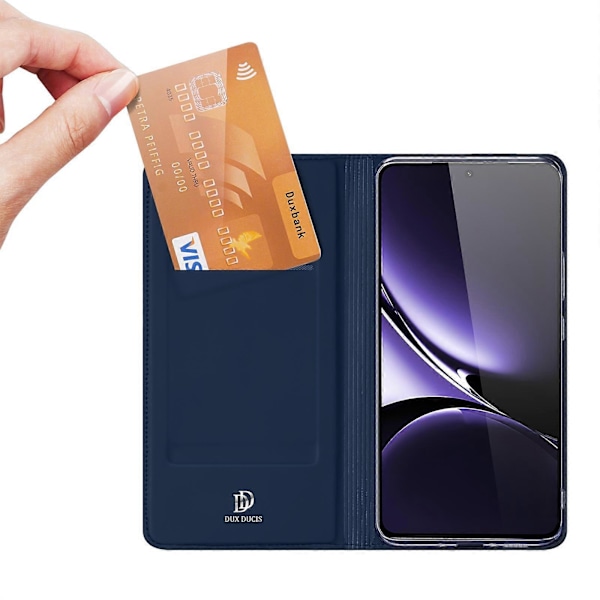 DUX DUCIS Skin Pro Series Flip Läder Telefonfodral Blue For Xiaomi Poco F7 Pro / Redmi K80