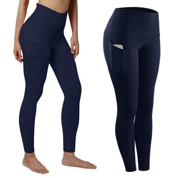 Yogabukser Treningstights Løpebukser Joggebukser for Kvinner Style 3--Color 22 M