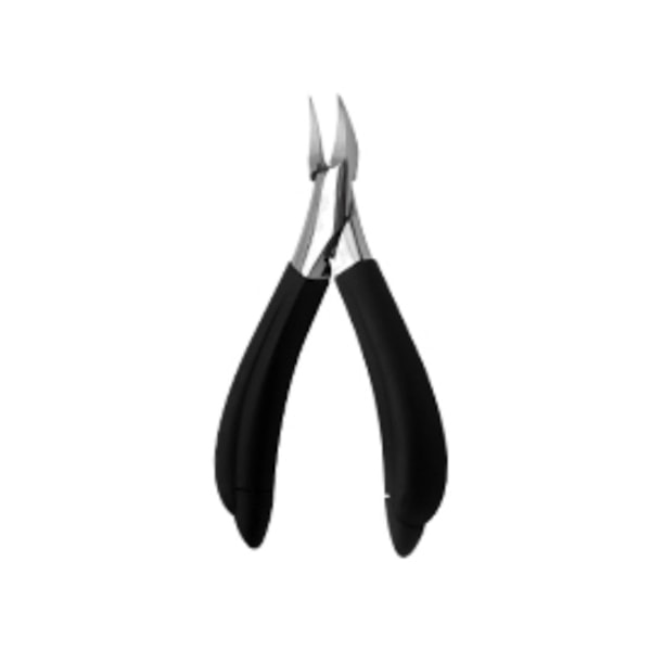 Grå Nagelbandsax Nagelknipsare Kombinationsset Hushåll Spetsig Olecranon Tång Pedikyr Two-in-one bent nose plier Blue