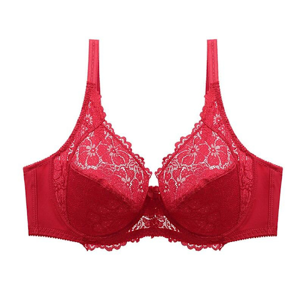 Store størrelser Dame Undertøy BH Transparent Sexy Blonde 36 38 40 42 44 46 E F Cup Damer BH Beige 80F