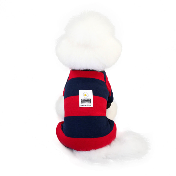 Efterår Varmt Kæledyrstøj Teddy Lille Hund Blue L