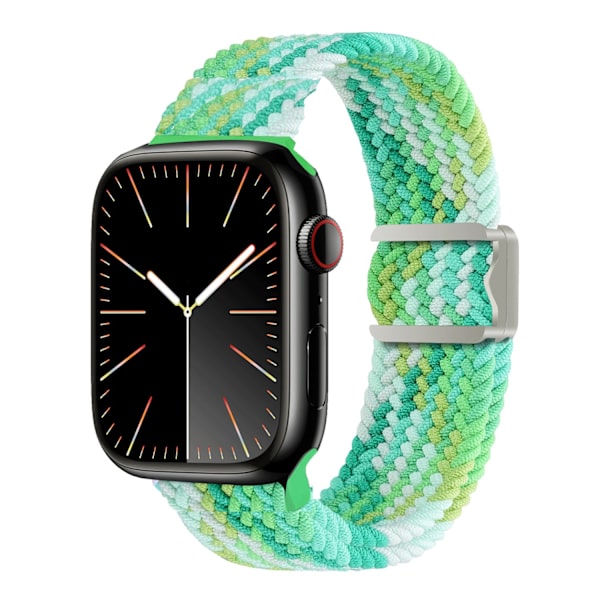 Klockarmband för Apple Watch iWatch 42/44/45/49/46mm 0:e generationen Färgstark Grön
