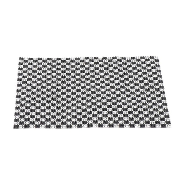 2x 1/12 Dockskåp Tapet Mosaik Golvbeläggning Miniatyr ()