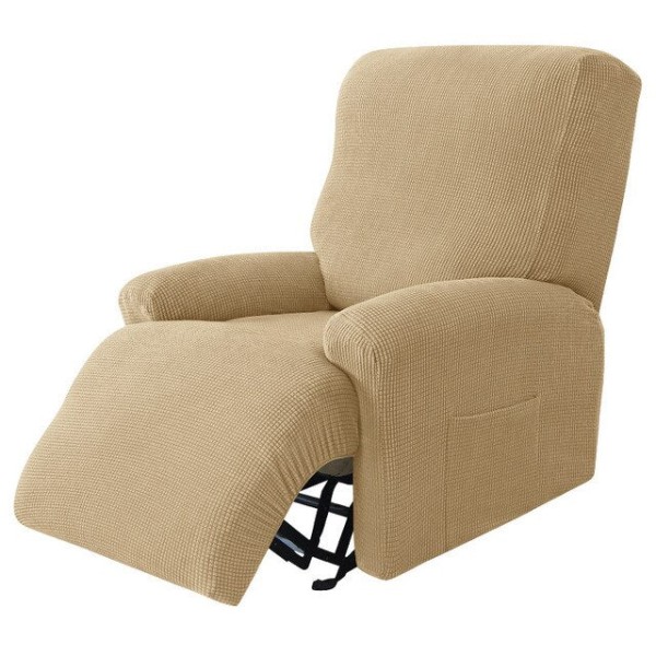 Polar Fleece Fåtöljöverdrag Delad Relax Allomfattande Lazy Boy Stolskydd Vilstol Enkel Soffa Överdrag Fåtöljöverdrag A15 Recliner Cover