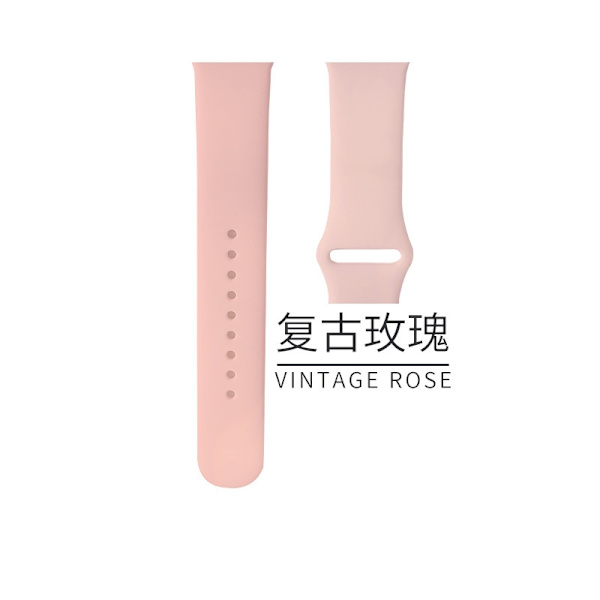 Kellon ranneke Apple Watch iWatch -kelloon. Soveltuu: 1-9 sukupolvi SE 42/44/45 standardi 8 retro ruusu