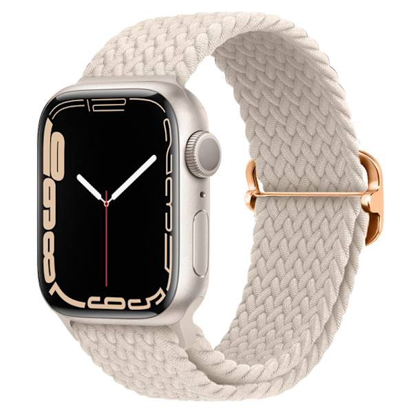 Klockarmband för Apple Watch iWatch 42/44/45/49mm Starlight