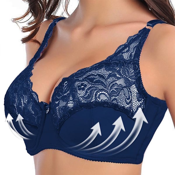 ECMLN 36-44 BC Ultratynn Gjennomsiktig BH Stor Størrelse Dame BH Solid Blonde Ut Hule Soutien Gorge Undertøy Red 38/85C