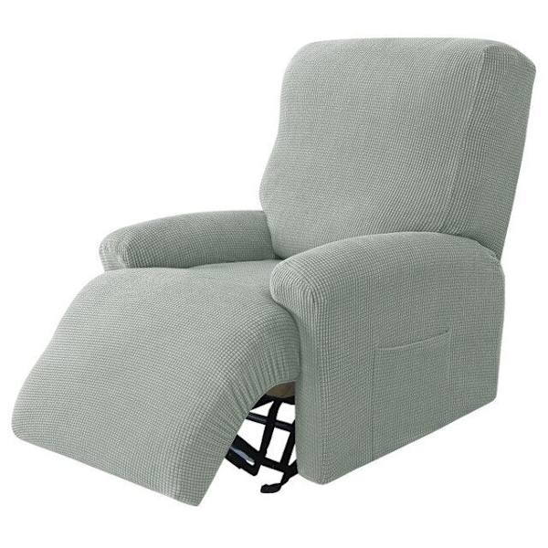 Polar Fleece -lepotuolinpäällinen, jaettu rento all-inclusive Lazy Boy -tuolinpäällinen, lepotuoli, yhden hengen sohvanpäälliset, nojatuolinpäälliset A12 Recliner Cover