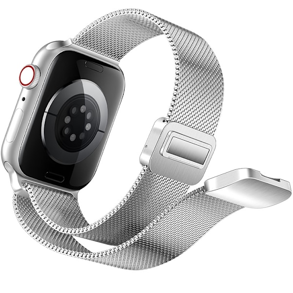Klockarmband för Apple Watch iWatch 38/40/41/42mm universal silver