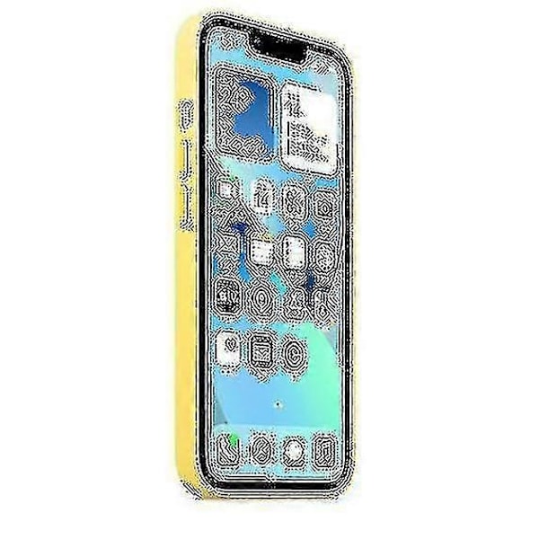 Silikonikuori MagSafella iPhone 13 -puhelimelle Lemon Zest
