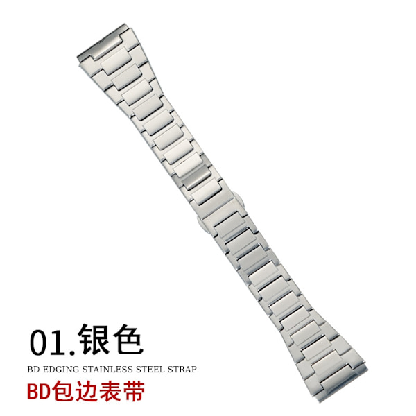 Klockarmband för Apple Watch iWatch för 42/44/45/49mm Silver