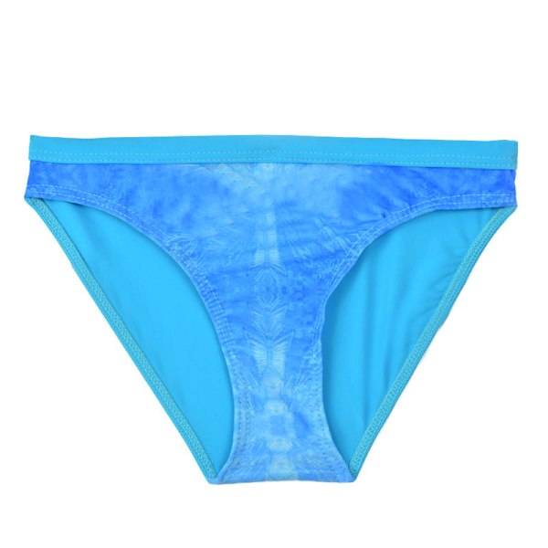 Pigers todelte tegneseriebadedragt, badebukser, badetøj Blue 104/110（3-4 Year）