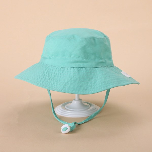 Forår og sommer Ny solhat til mænd og kvinder, baby åndbar hurtigtørrende strandhat, solbeskyttende justerbar bucket hat til børn Pink S code (50)