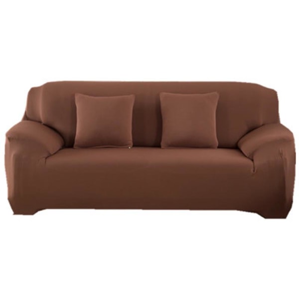 1-4 Sits Fåtöljöverdrag Retro Fåtöljöverdrag Mjukt Sofföverdrag 17 Färger Coffee 1 seater