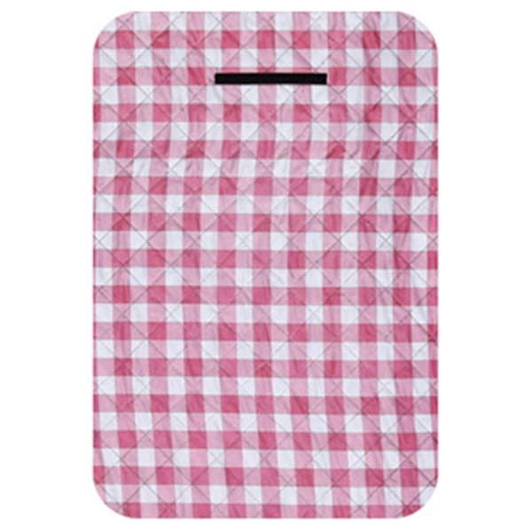 Utendørs Campingmatte Piknikpledd Vanntett Matte Maskinvaskbar Bærbar Reise Strandpledd Sammenleggbar Piknik Strandmatte 2*2M red grid