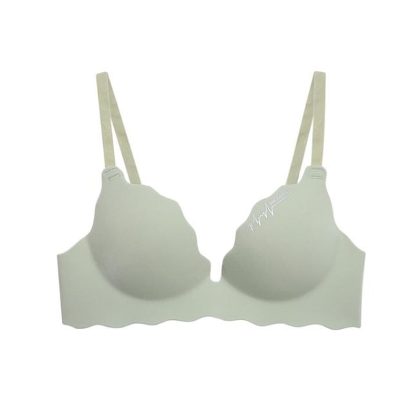 Sömlös Kvinnor Sexig Push Up BH Ice Silk BH ABC Cup Underkläder Underkläder för Dam Andas BH 32-38 Bralette Pink 34