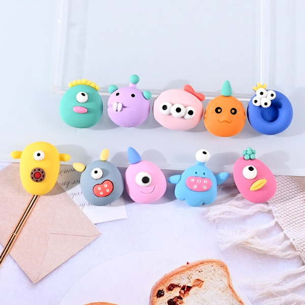6~12kpl Söpö Sarjakuva Mini Jääkaappimagneetti Ruoka Kani Kukka Jääkaappi Magneettiset Tarrat Jääkaappimagneetti Kodin Sisustus N 10pcs