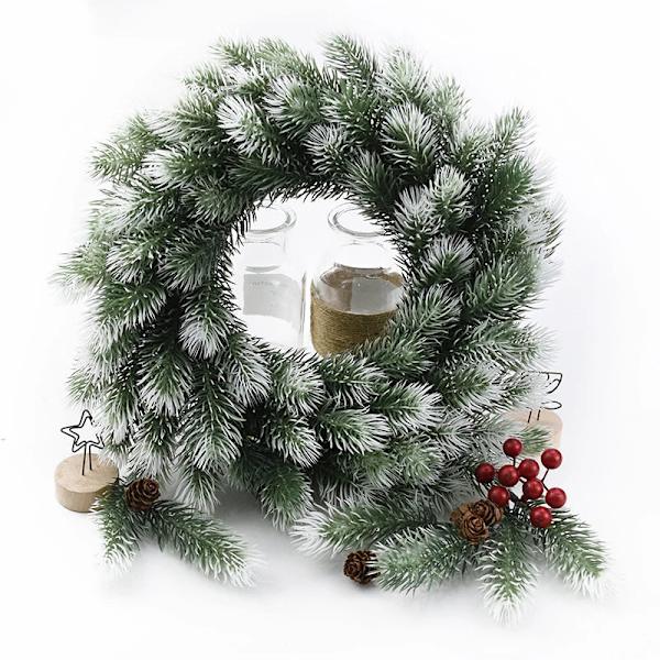 10/20 Stykker Plastik Fyrrenåle Boligindretning Tilbehør Juleguirlande Materiale Scrapbooking Bryllup Kunstige Planter 10 Pieces 12cm