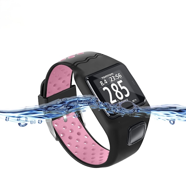 Klokkereim for TomTom Multi-Sport GPS+HRM TomTom Runner Generation smartklokke reim Powder+water duck