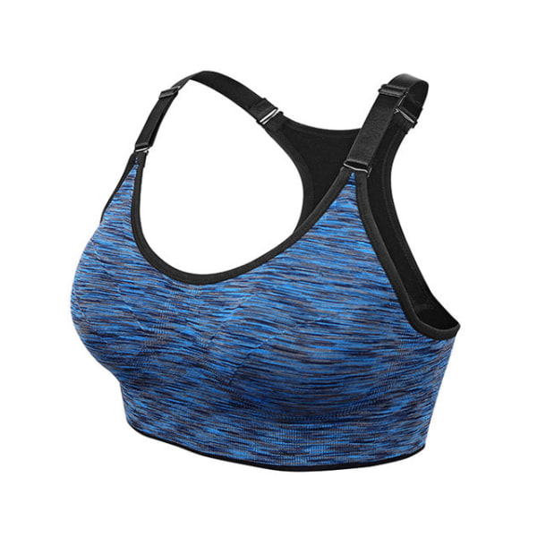Joogaliivit Naiset Langattomat Säädettävät Fitness Toppi Urheiluliivit Purple XL