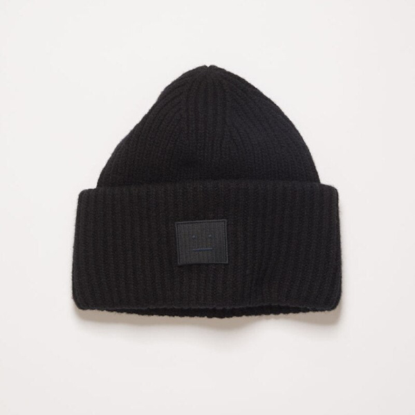 Ny simpel beanie damehat vinter kold og varm uldhat Goros dame AC hat Navy2