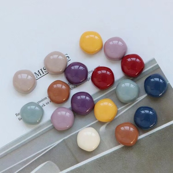 10 KPL Pyöreitä jääkaappimagneetteja 15mm Pieniä jääkaappitarroja I Väri Magneetti Jääkaappimatto Matkamuisto Lahja Kodin Sisustus 10 PCS Red