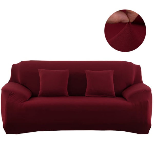 Yhden istuttavan sohvan päällinen olohuoneeseen, joustava materiaali, suoja lemmikeiltä ja lapsilta, täysin peittävät joustavat päälliset sohvalle colour16 2-seater 145-185cm