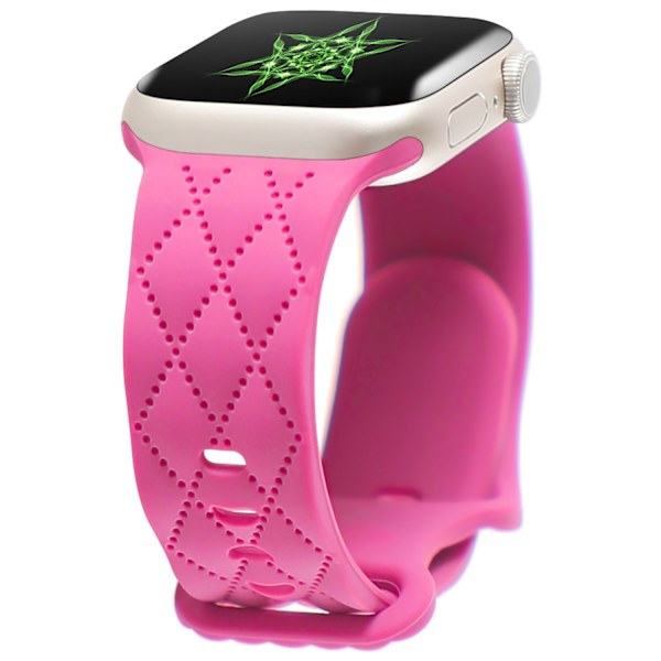 Kellon ranneke Apple Watch iWatch 42/44/45/49mm Barbie Pink