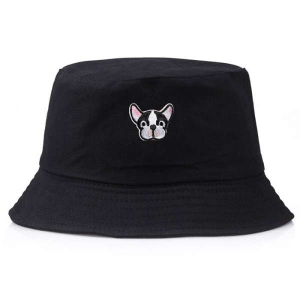 Unisex Broderad Alien Vikbar Bucket Hat Sommar Strand Solhatt Streetwear Fiskehatt Utomhus Bucket Keps Herr Dam Hatt Orange One Size