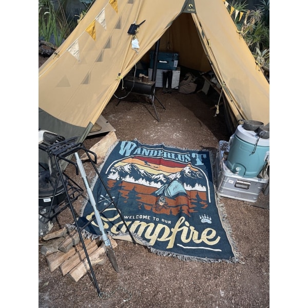 Yaapeet Strandtæppe Mode Håndklæde Campingmåtte Picnic Tæppe Dæmon Øje Hjem Sofa Kast Tæppe Lejr Telt Udendørs Ondt Øje Deco Xt07-4 130x150