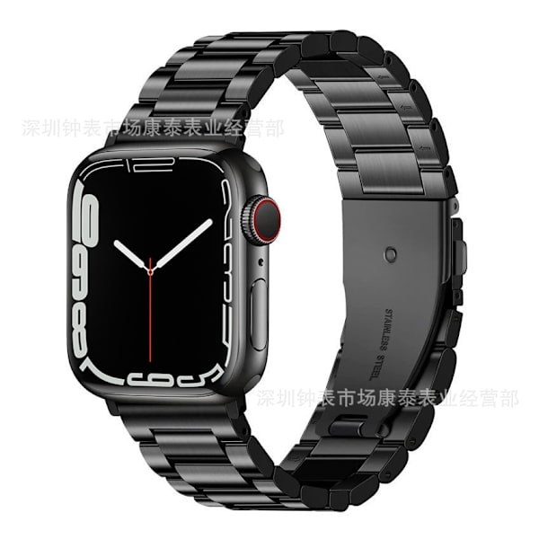 Klockarmband för Apple Watch iWatch 38/40/41mm Svart