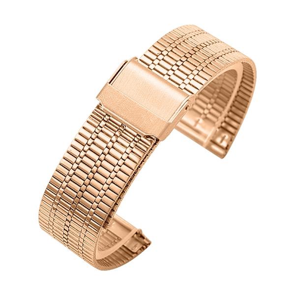 Kellon ranneke Apple Watch iWatch -kelloon, koko 42-44-45-49mm, ruusukulta-A Xiannu, seitsemän helmen, kaksoislukko