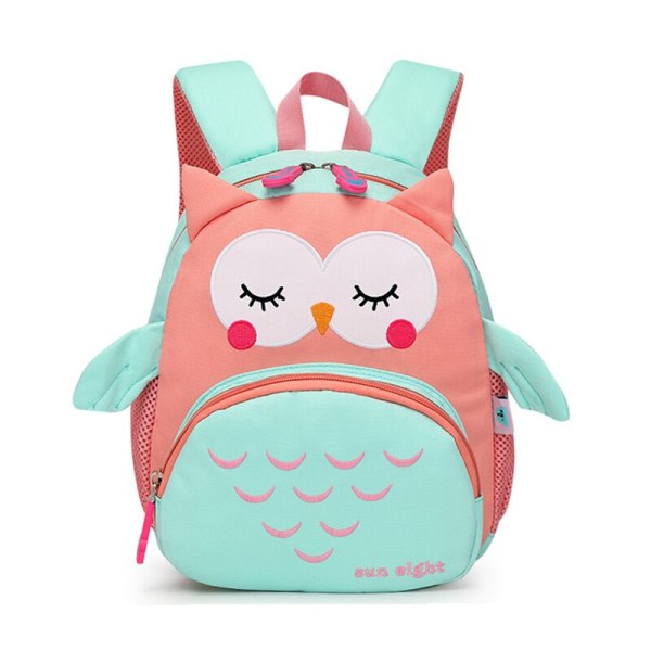 Populære 3D Tegneserie Dyre Baby Ryggsekker Barnehage Skolesekk Barn Ryggsekk Barn Skolevesker Jenter Gutter Ryggsekker Blue
