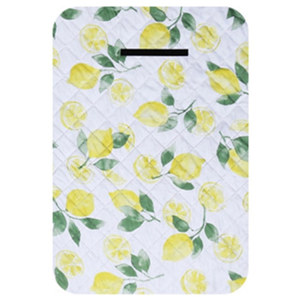 Utendørs Campingmatte Piknikpledd Vanntett Matte Maskinvaskbar Bærbar Reise Strandpledd Sammenleggbar Piknik Strandmatte 2*2M yellow grid