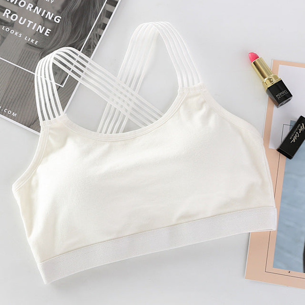 Joogaliivit Pehmustetut Push Up Urheiluliivit Fitness Urheiluliivit Naisille White Free Size