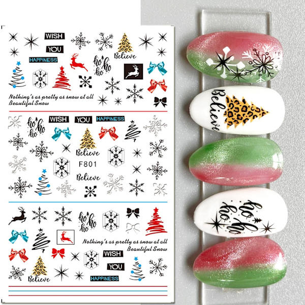 Söta Tecknade Dödskalle Nagelstickers Läskig Halloween Dekoration Spöke Fladdermus Ond Pumpa Sliders För Manikyr Blod Nageldekaler GLF886 F801