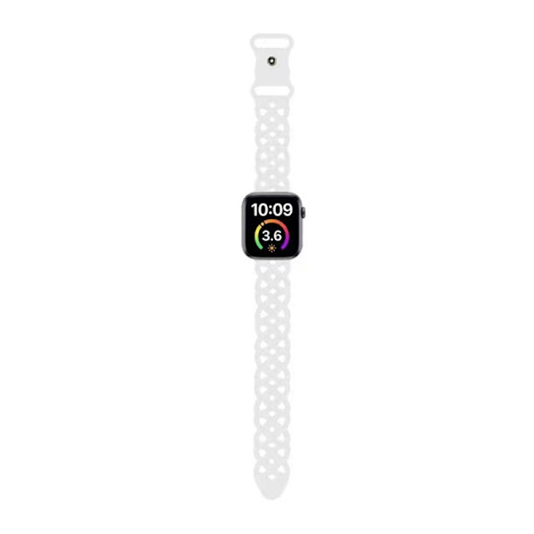 Klockarmband för Apple Watch iWatch 38 Vit