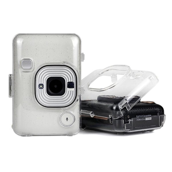 Gjennomsiktig Krystall PVC Beskyttelsesetui Skall Deksel Kameraveske for Fujifilm Mini Liplay Kameraer Tilbehørssett Default Title