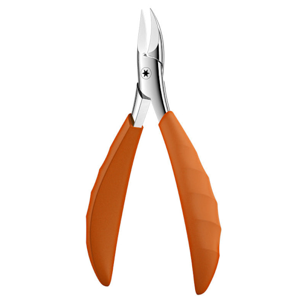 Nagelbandsset med tång, nagelsax och nagelklippare för tjocka tånaglar - Pedikyrverktyg Red bent nose plier
