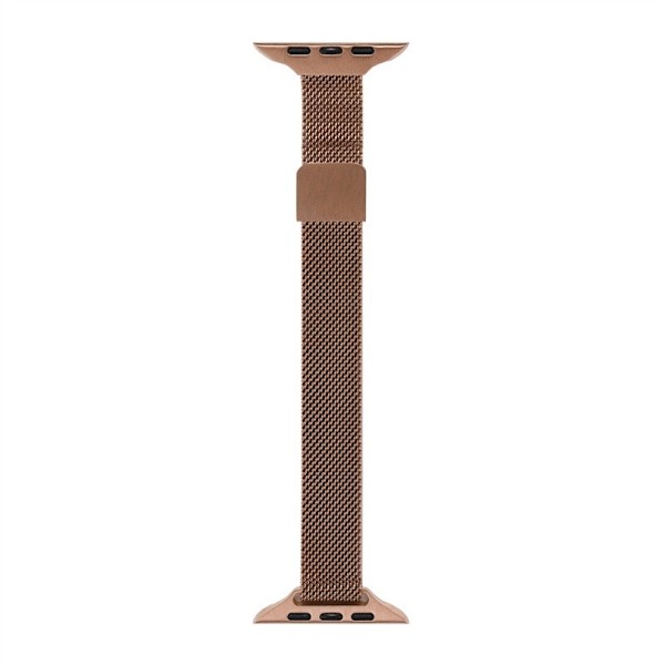 Kellon ranneke Apple Watch iWatchille 1-9 sukupolvelle/SE 42/44/45mm Ruusukulta