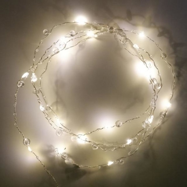 Batteri Perle LED Lys, Perle LED Kobber Lysstreng Eventyrlys, Bryllup Familie Fest LED Lys, Juledekorationslys Default Title