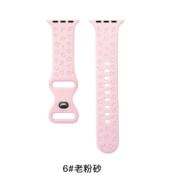 Klockarmband för Apple Watch iWatch 42/44/45/49mm gammal siltsand