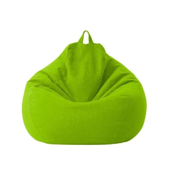 Store Små Late Sofaer Trekk Stoler uten Fyll Lin Stoff Lounger Sete Saccosekk Puff Couch Tatami Stue Saccosekker C 70x80cm