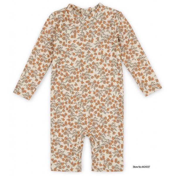 KS Baby Flickor Baddräkt Kläder 18M-9T Blomma Barn Märke Kawaii BC Mr TAO Kläder Barn Badkläder Syster Bror Matchande 11 80cm 18M
