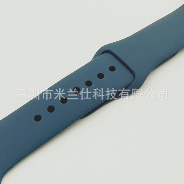 Klockarmband för Apple Watch iWatch 42/44/45/46/49mm förlängd storlek ML kod 78 rockblå
